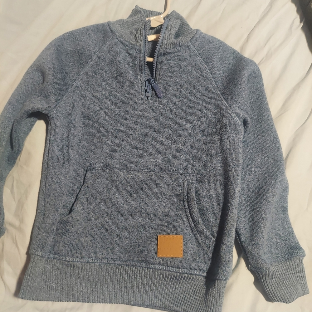 Cozy Blue Kids Pullover Sweater